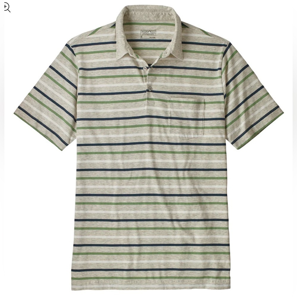 Patagonia Men's Squeaky‎ Clean Polo, Size M
